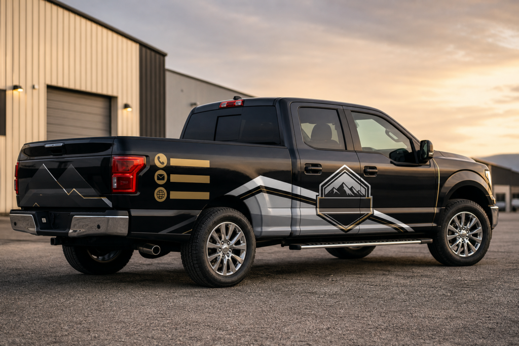 Truck Lettering - SGX Wraps